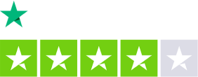 Trustpilot - 4 out of 5 stars
